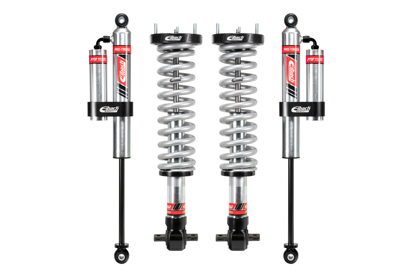 Eibach Suspension Lift Kit - PRO-TRUCK-LIFT STAGE 2R - 0.9 to 3.6 in Front Lift - 0 to 1.5 in Rear Lift - Reservoirs /