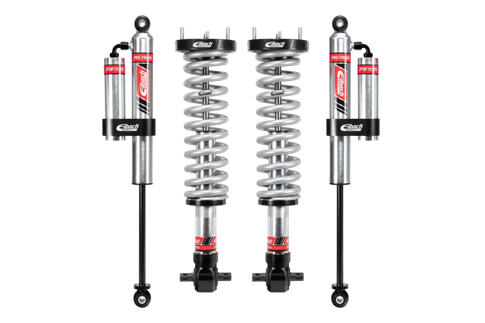 Eibach Suspension Lift Kit - PRO-TRUCK-LIFT STAGE 2R - 0.9 to 3.6 in Front Lift - 0 to 1.5 in Rear Lift - Reservoirs /