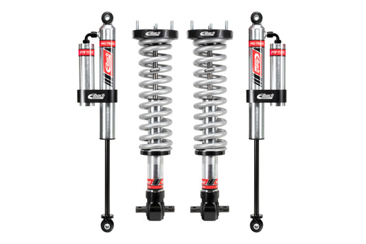 Eibach Suspension Lift Kit - PRO-TRUCK-LIFT STAGE 2R - 0.9 to 3.6 in Front Lift - 0 to 1.5 in Rear Lift - Reservoirs /