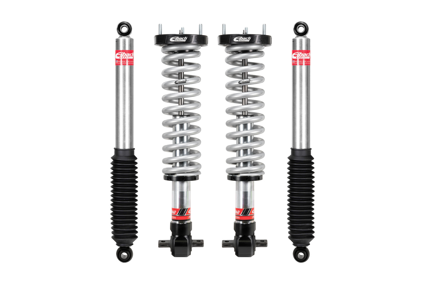 Eibach Suspension Lift Kit - PRO-TRUCK-LIFT STAGE 2 - 0.9 to 3.6 in Front Lift - 0 to 1.5 in Rear Lift - Shocks /