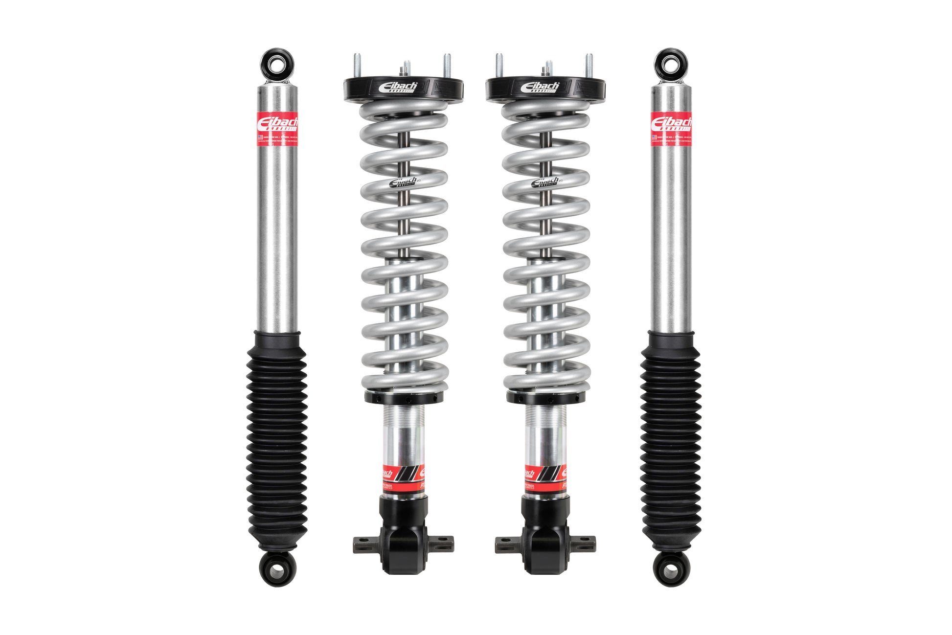 Eibach Suspension Lift Kit - PRO-TRUCK-LIFT STAGE 2 - 0.9 to 3.6 in Front Lift - 0 to 1.5 in Rear Lift - Shocks /