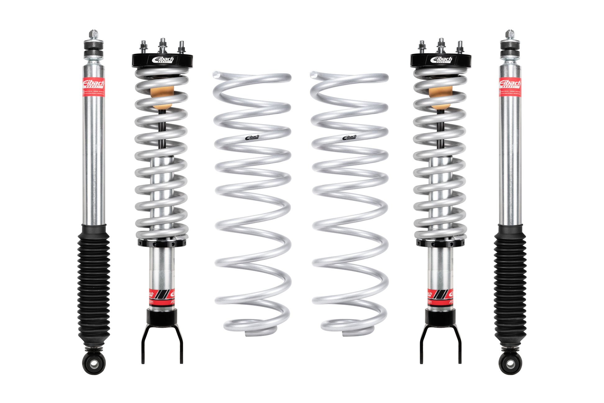 Eibach Suspension Lift Kit - PRO-TRUCK-LIFT STAGE 2 - 0 to 3.2 in Front Lift - 1 in Rear Lift - Shocks / Springs - Ram