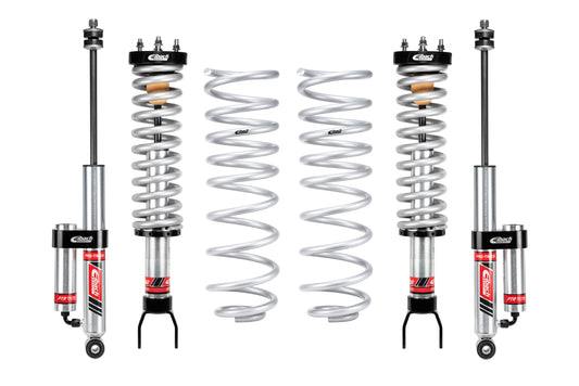 Eibach Suspension Lift Kit - PRO-TRUCK-LIFT STAGE 2R - 0 to 3.2 in Front Lift - 1 in Rear Lift - Reservoirs / Shocks /