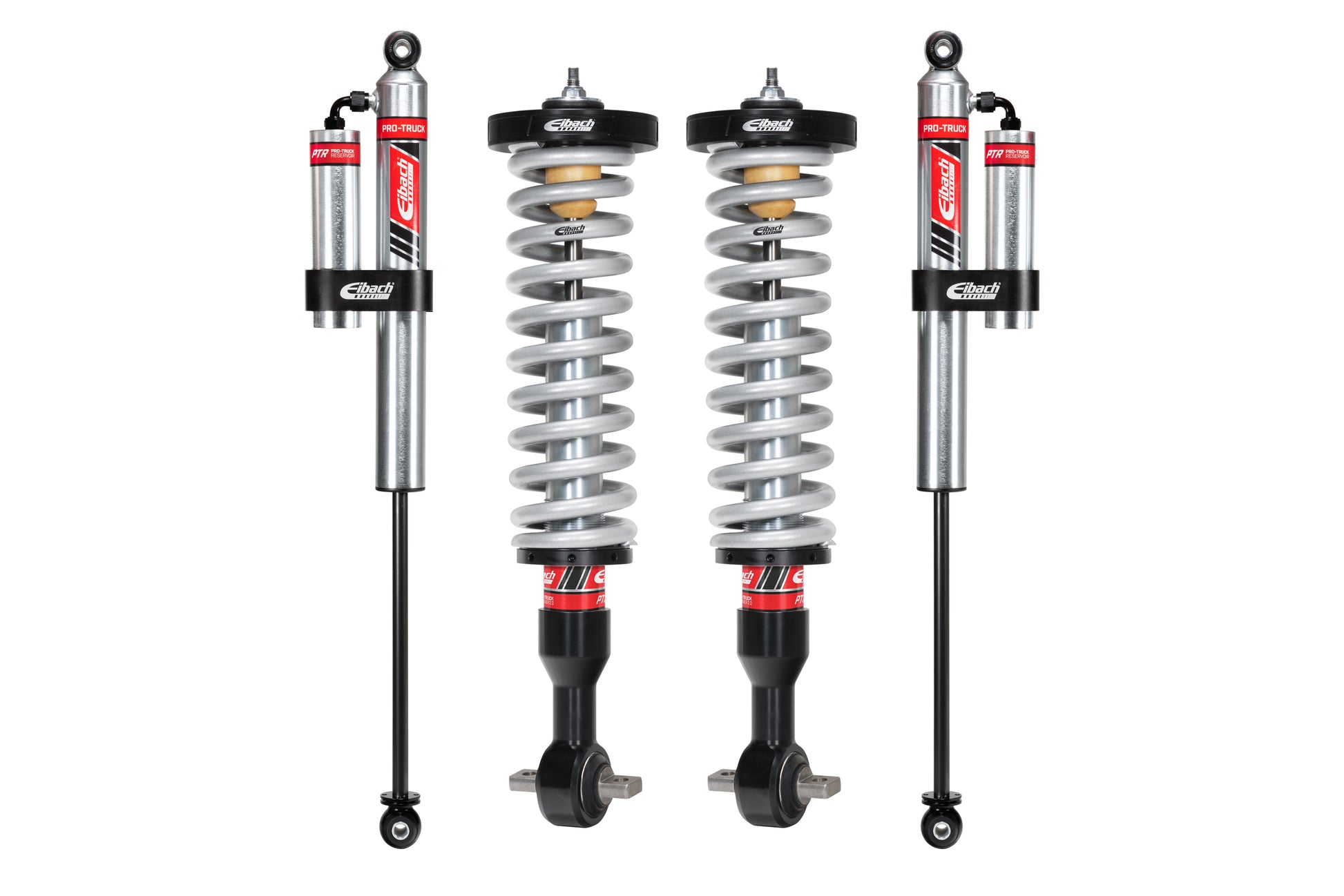 Eibach Suspension Lift Kit - PRO-TRUCK-LIFT STAGE 2R - 0.5 to 2.3 in Front Lift - 0 to 1.5 in Rear Lift - Reservoirs /