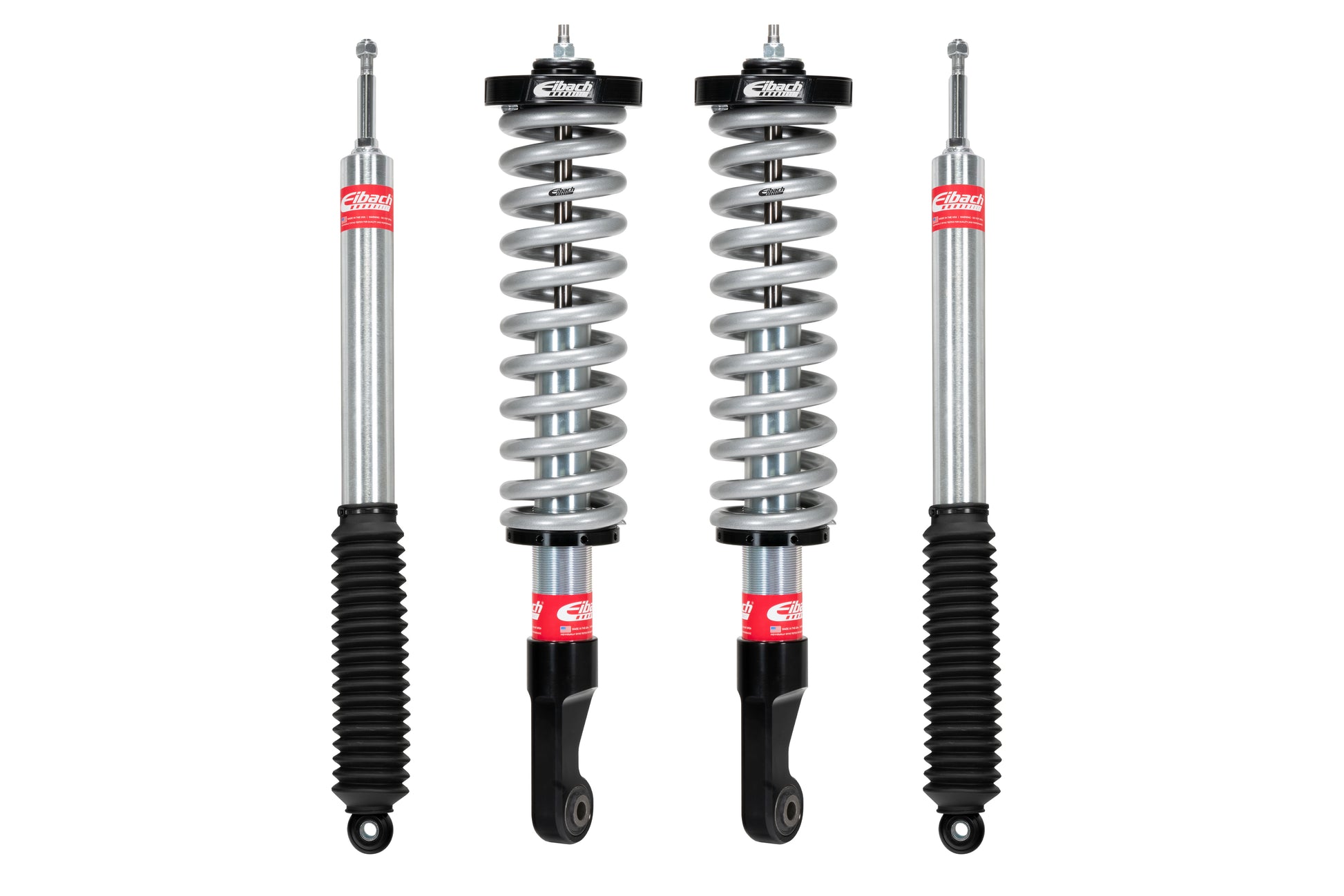 Eibach Suspension Lift Kit - PRO-TRUCK-LIFT STAGE 2 - 0 to 2-3/4 in Front Lift - 0 to 1-1/2 in Rear Lift - Springs /
