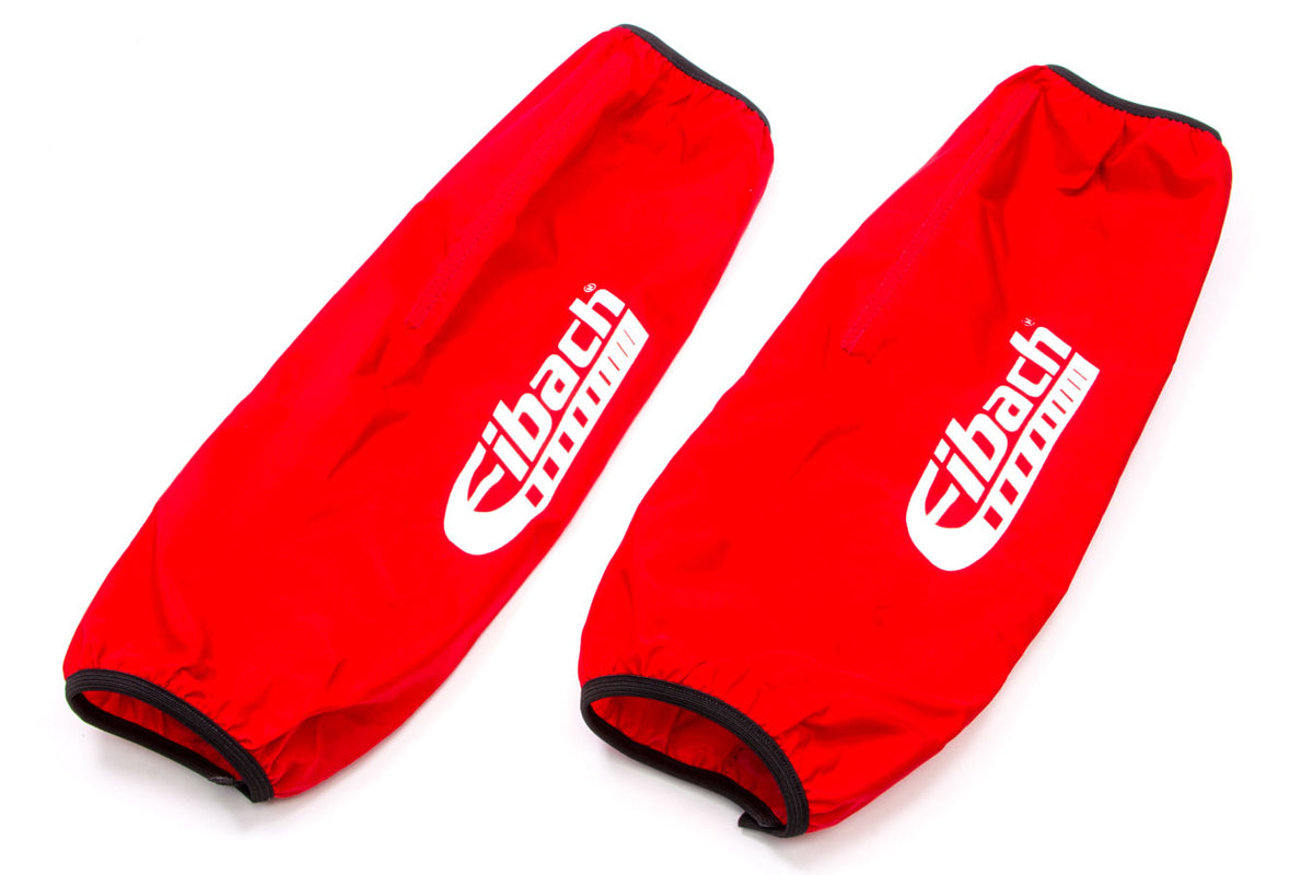 Eibach Shock Cover - 14-16 in Long - 5.000 in ID Coil-Cover - Elastic Ends - Hook and Loop Closure - Nylon - Red -