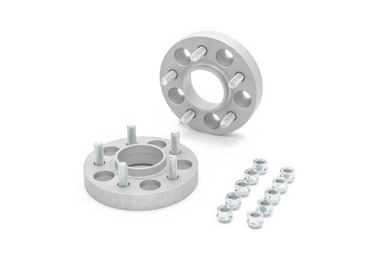 Eibach Wheel Spacer - Pro-Spacer - 5 x 100 mm Bolt Pattern - 20 mm Thick - Lug Nuts Included - Aluminum - Clear