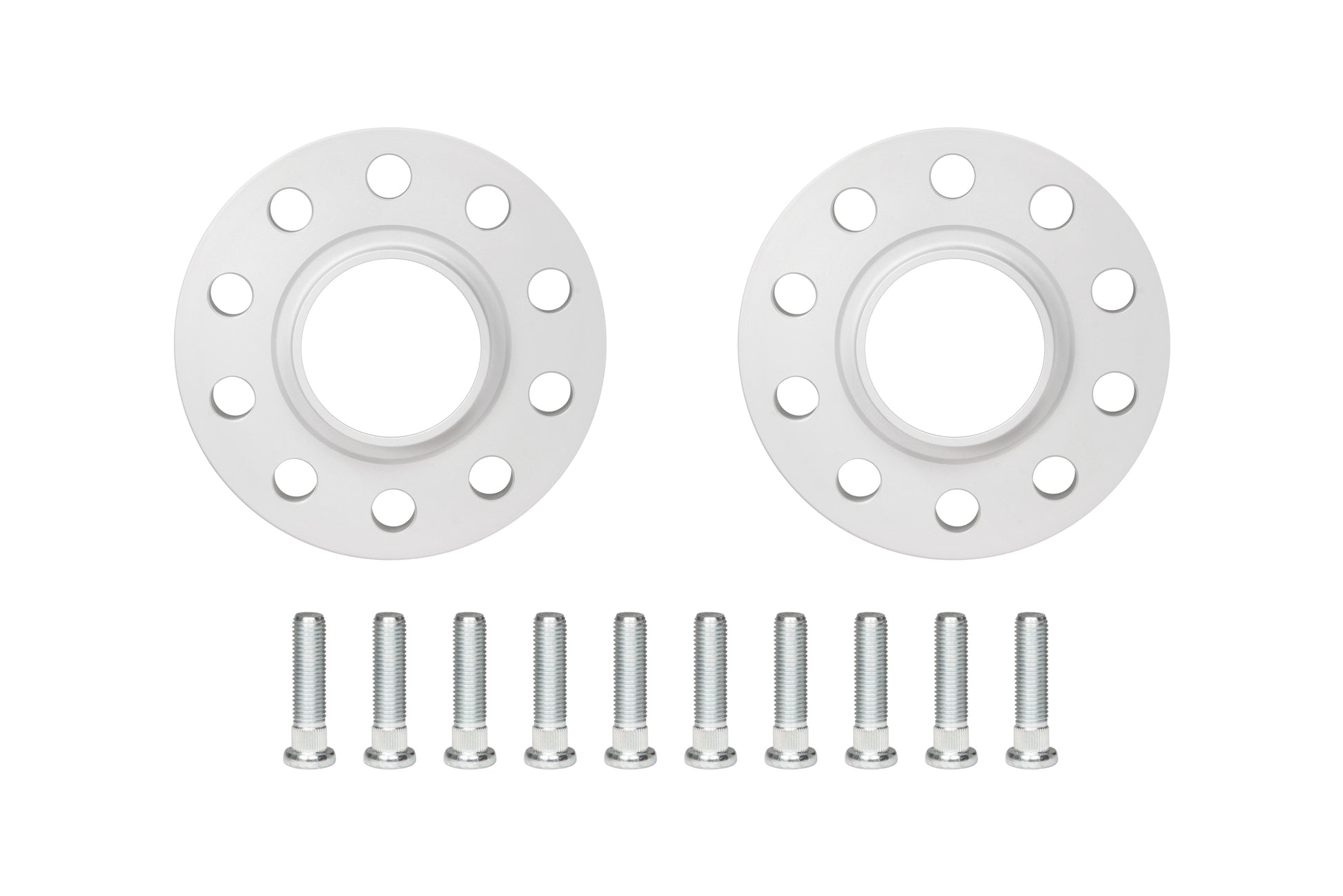 Eibach Wheel Spacer - Pro-Spacer - 5 x 4.75 Bolt Pattern - 15 mm Thick - Lug Nuts Included - Aluminum - Clear Anodized