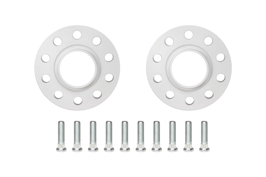 Eibach Wheel Spacer - Pro-Spacer - 5 x 4.75 Bolt Pattern - 15 mm Thick - Lug Nuts Included - Aluminum - Clear Anodized
