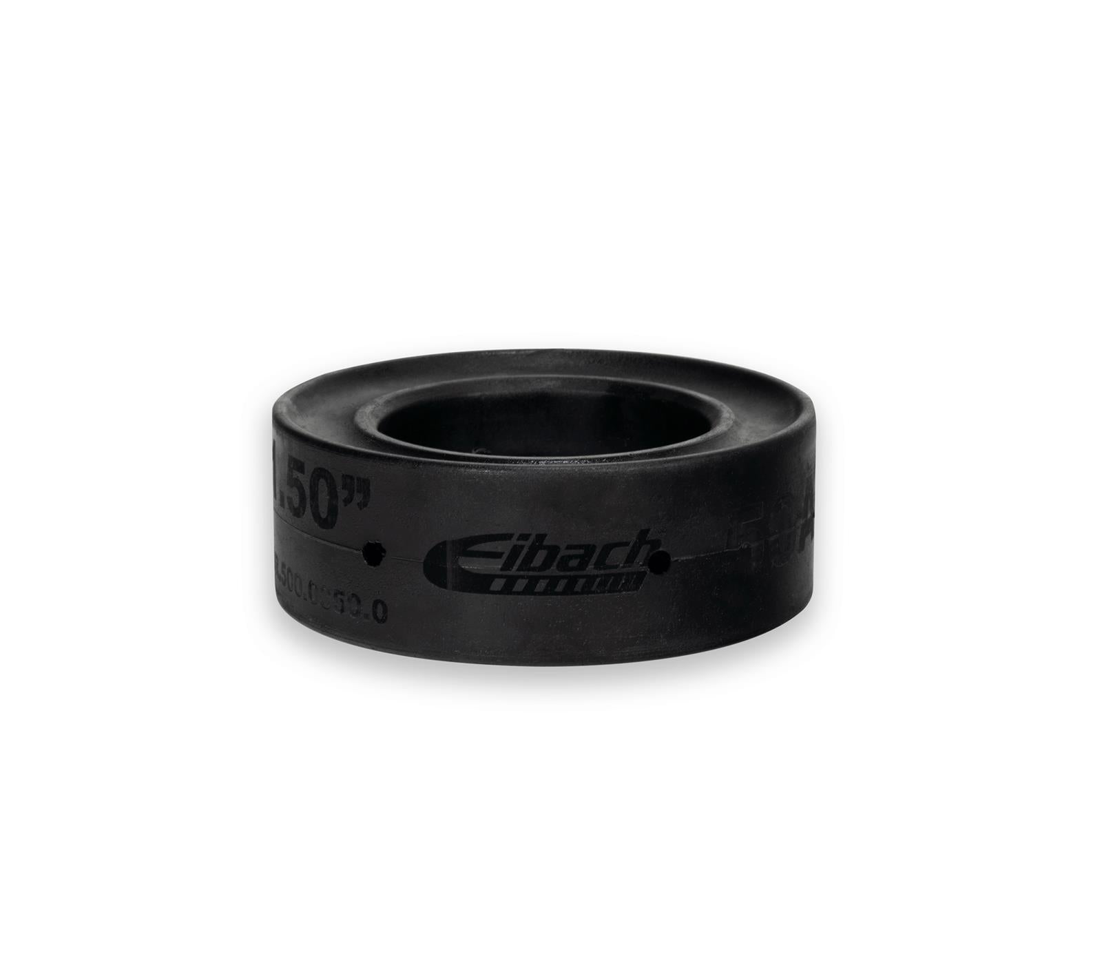Eibach Spring Rubber - 50 Durometer - 2.5 in Springs - 0.75 in Height - Polyurethane - Black - Each
