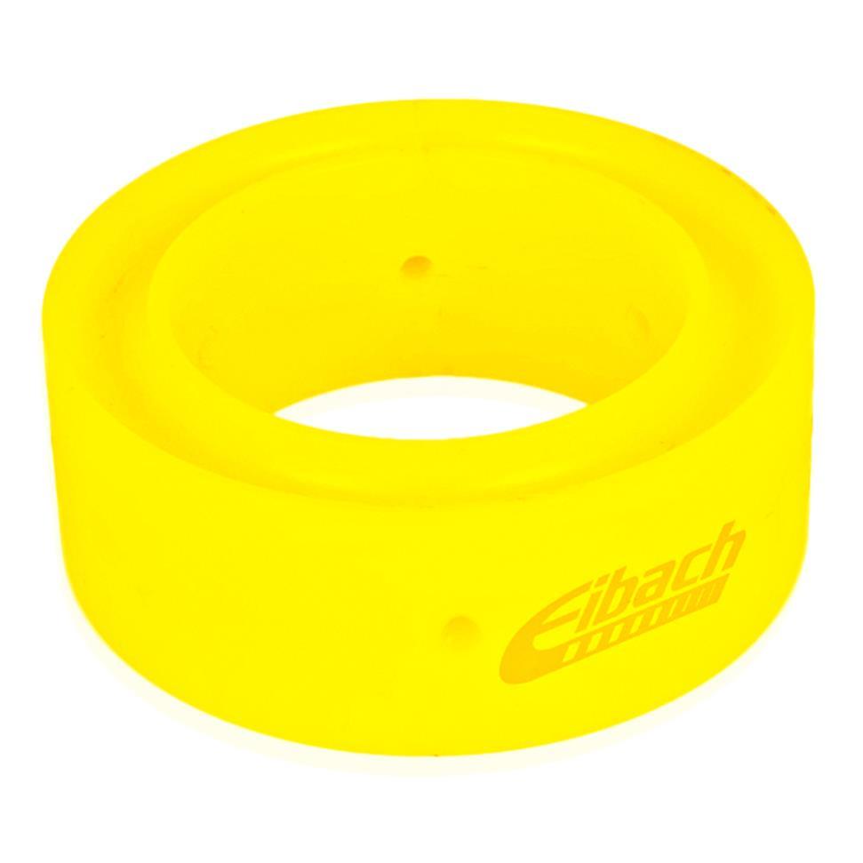 Eibach Spring Rubber - 80 Durometer - 2.5 in Springs - 0.75 in Height - Polyurethane - Yellow - Each