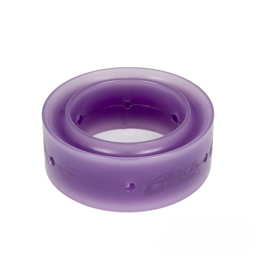 Eibach Spring Rubber - 60 Durometer - 2.5 to 3 in Barrel Springs - 1.5 in Height - Polyurethane - Purple - Each