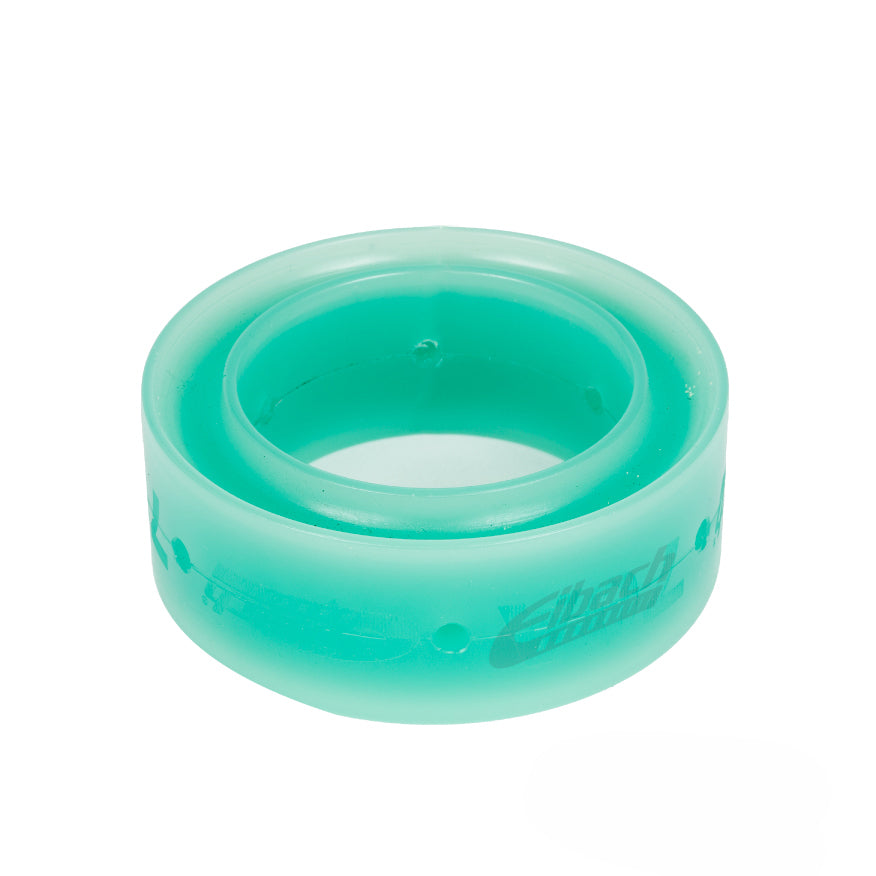 Eibach Spring Rubber - 70 Durometer - 2.5 to 3 in Barrel Springs - 1.5 in Height - Polyurethane - Green - Each