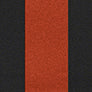 Neoprene color swatch — Inferno Orange with Black sides
