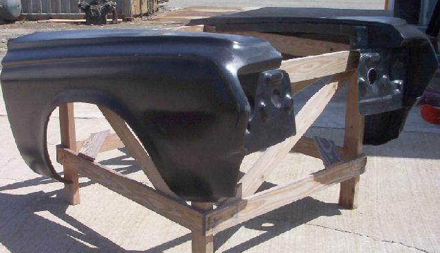 1964 Plymouth Fiberglass Fenders (Pair) - Glasstek FF013 - view 3