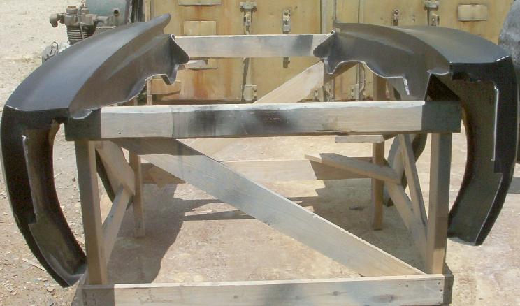 1970-1972 Monte Carlo Fiberglass Fenders (Pair) - Glasstek FF023 - view 2