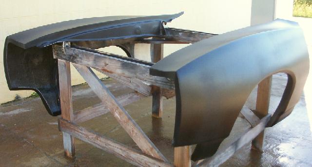 1968-1969 GTO Fiberglass Fenders (Pair) - Glasstek FF031 - view 3