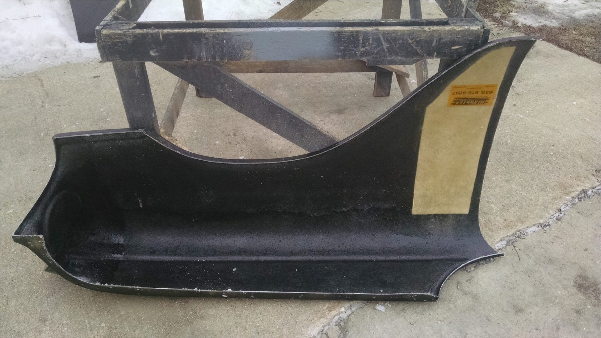 1957 Chevy Fiberglass Fenders (Pair) - Glasstek FF039 - view 3