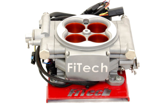Fitech Fuel Injection Fuel Injection - Go Street EFI - Throttle Body - Square Bore - 80 lb/hr Injectors - Aluminum -