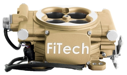 Fitech Fuel Injection Fuel Injection - Easy Street EFI - Throttle Body - Square Bore - 80 lb/hr Injectors - Aluminum -