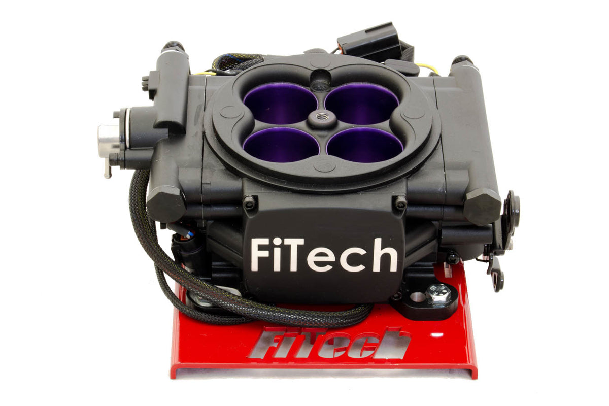 Fitech Fuel Injection Fuel Injection - Mean Street EFI - Throttle Body - Square Bore - 62 lb/hr Injectors - Aluminum -