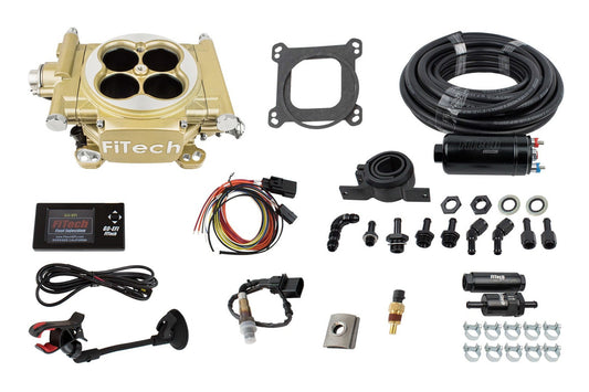 Fitech Fuel Injection Fuel Injection - Easy Street EFI - Throttle Body - Square Bore - 4-Barrel - 80 lb/hr Injectors -