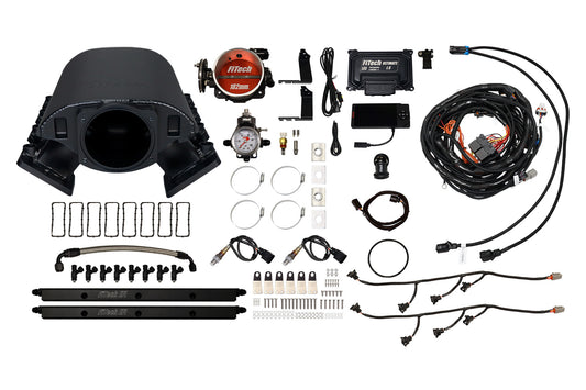 Fitech Fuel Injection Fuel Injection - Ultimate Rebel - Multi Port - 80 lb/hr Injectors - 102 mm Throttle Body -