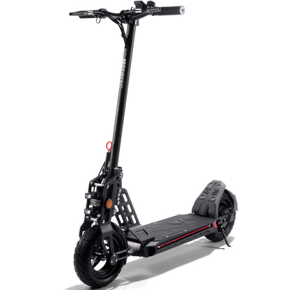MotoTec Free Ride 48V 600W Lithium Electric Scooter Black