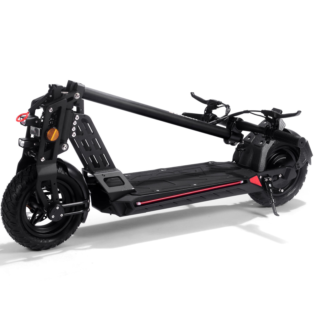 MotoTec Free Ride 48V 600W Lithium Electric Scooter Black - view 7