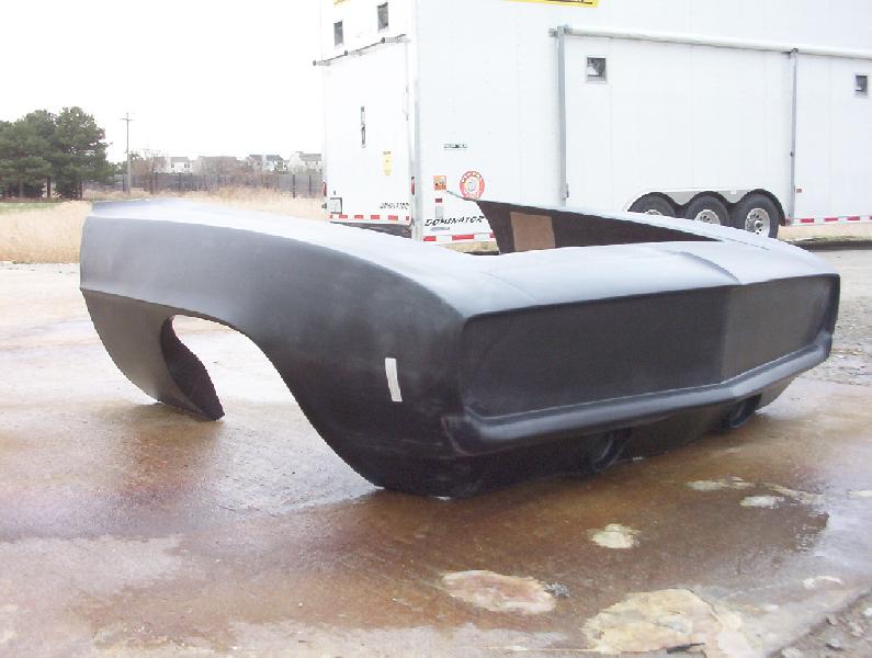 1969 Camaro Pro Fiberglass Front End - Glasstek GF007 - view 3