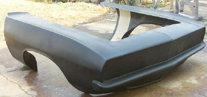 1970-1974 Barracuda Pro Fiberglass Front End - Glasstek GF008 - view 2