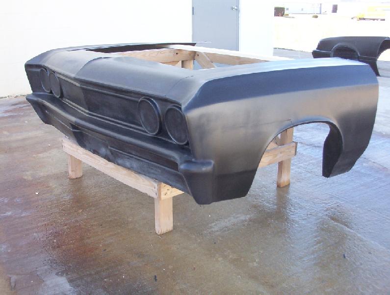 1967 Chevelle Pro Fiberglass Front End - Glasstek GF016 product image