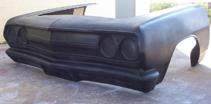 1965 Chevelle Pro Fiberglass Front End - Glasstek GF017 - view 3