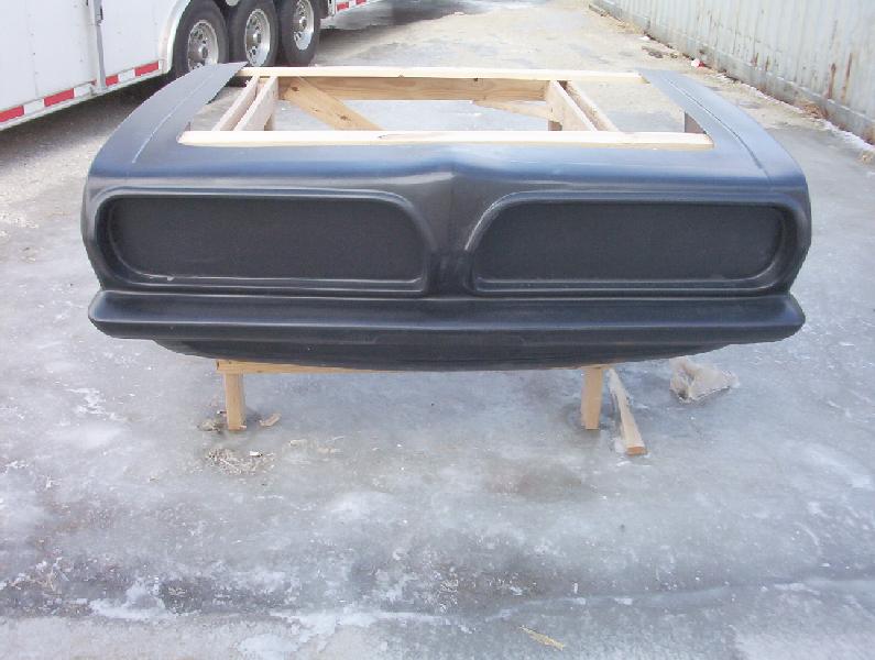 1969 Barracuda Pro Fiberglass Front End (Fits 67-68) - Glasstek GF022 product image