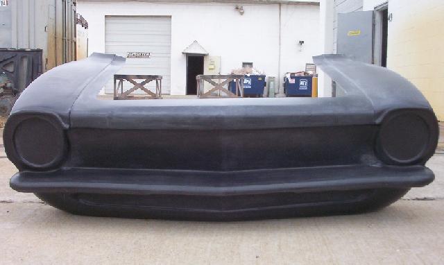 1970-1972 Maverick Pro Fiberglass Front End (Fits 73-76) - Glasstek GF028 product image