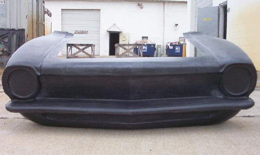 1970-1972 Maverick Pro Fiberglass Front End (Fits 73-76) - Glasstek GF028 product image