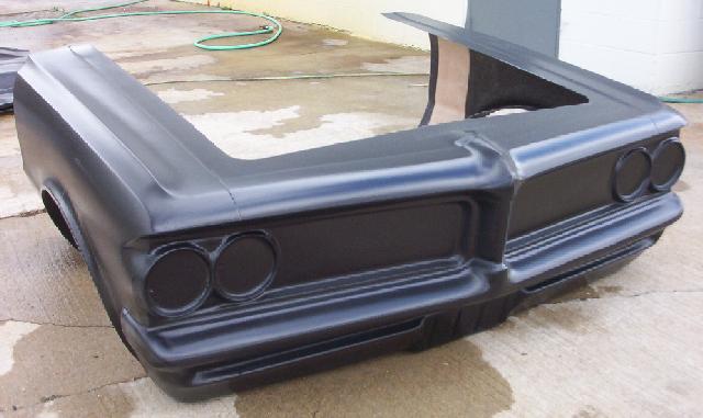 1964 GTO Pro Fiberglass Front End - Glasstek GF029 - view 2