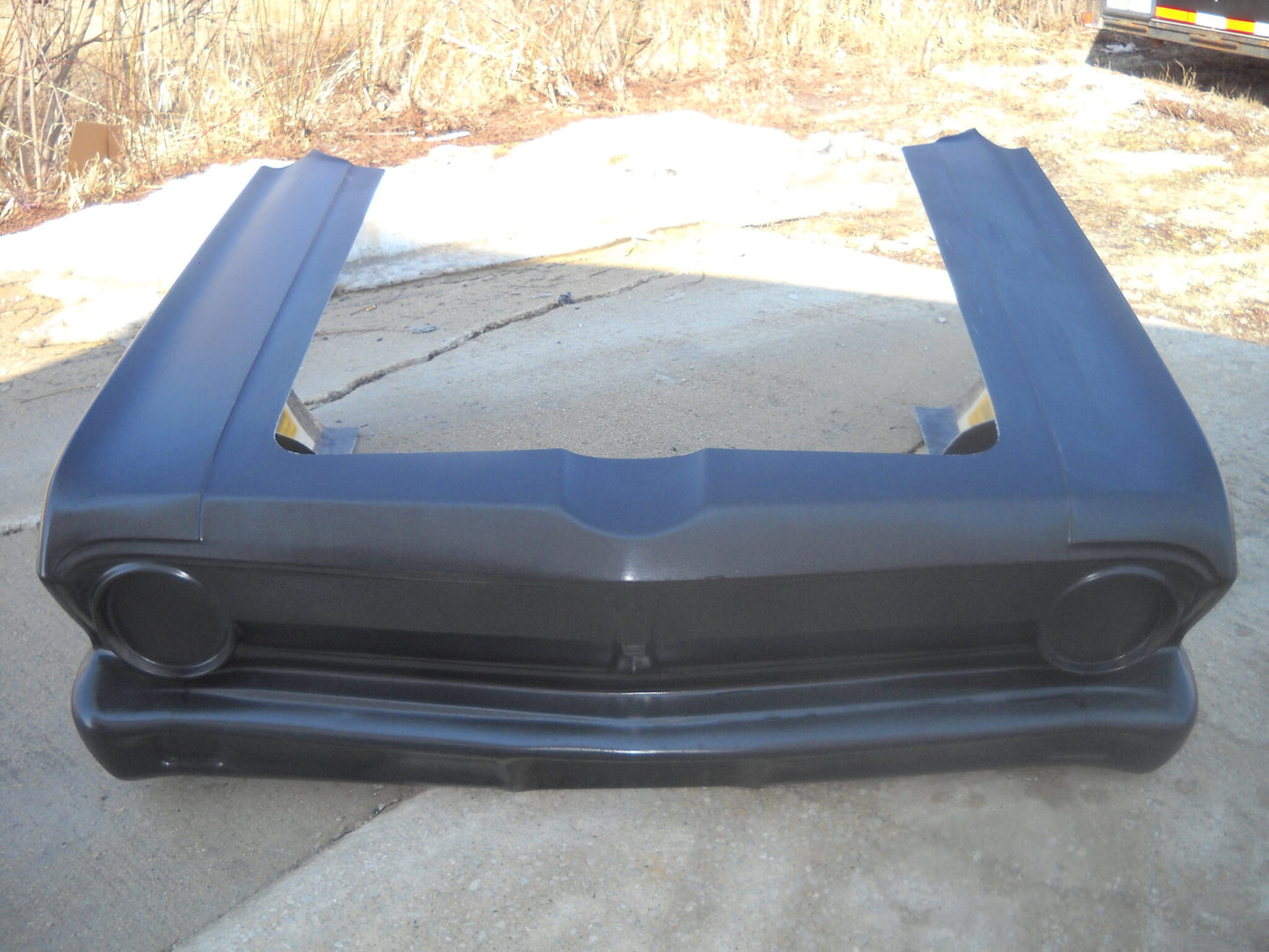 1960-1963 Falcon Rear Fiberglass Bumper - Glasstek B9006 product image