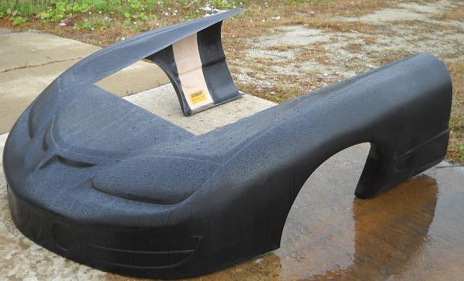 1998-2002 Firebird Pro Fiberglass Front End Extended - Glasstek GF035 - view 2