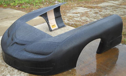 1998-2002 Firebird Pro Fiberglass Front End Extended - Glasstek GF035 - view 2