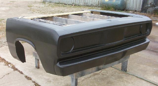 1970-1972 / 1969 Duster / Scamp Pro Fiberglass Front End - Glasstek GF052 - view 2