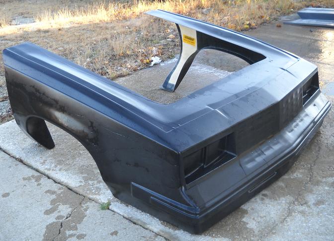 1978-1980 Cutlass Rear Fiberglass Bumper - Glasstek B6010 - view 2