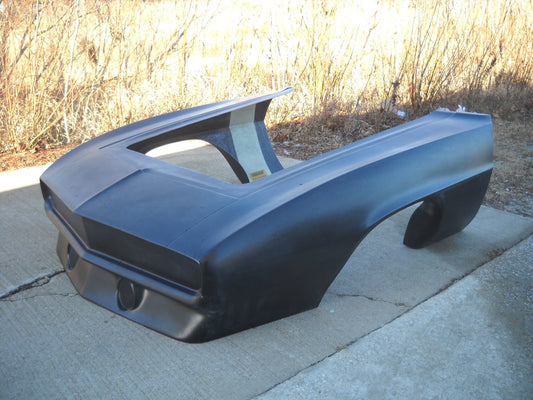 1969 Camaro 45" Front Overhang Pro Fiberglass Front End With Spoiler (Nose Extended) - Glasstek GF064 product image