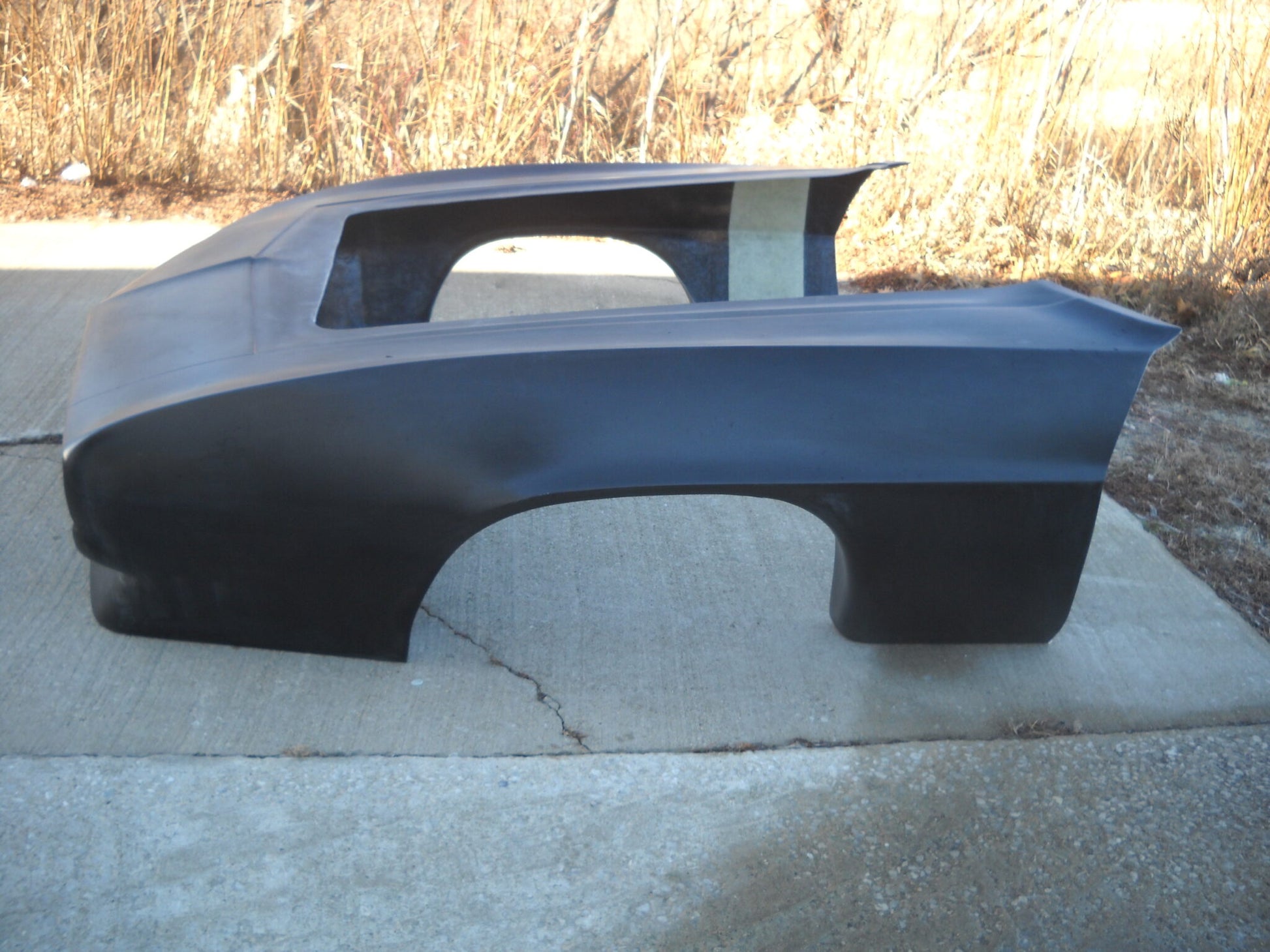 1969 Camaro 45" Front Overhang Pro Fiberglass Front End With Spoiler (Nose Extended) - Glasstek GF064 - view 2