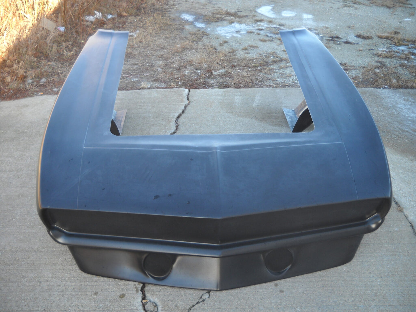 1969 Camaro 45" Front Overhang Pro Fiberglass Front End With Spoiler (Nose Extended) - Glasstek GF064 - view 3