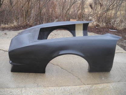 1967-1968 Camaro 45" Front Overhang Pro Fiberglass Front End With Spoiler (Nose Extended) - Glasstek GF067 - view 3