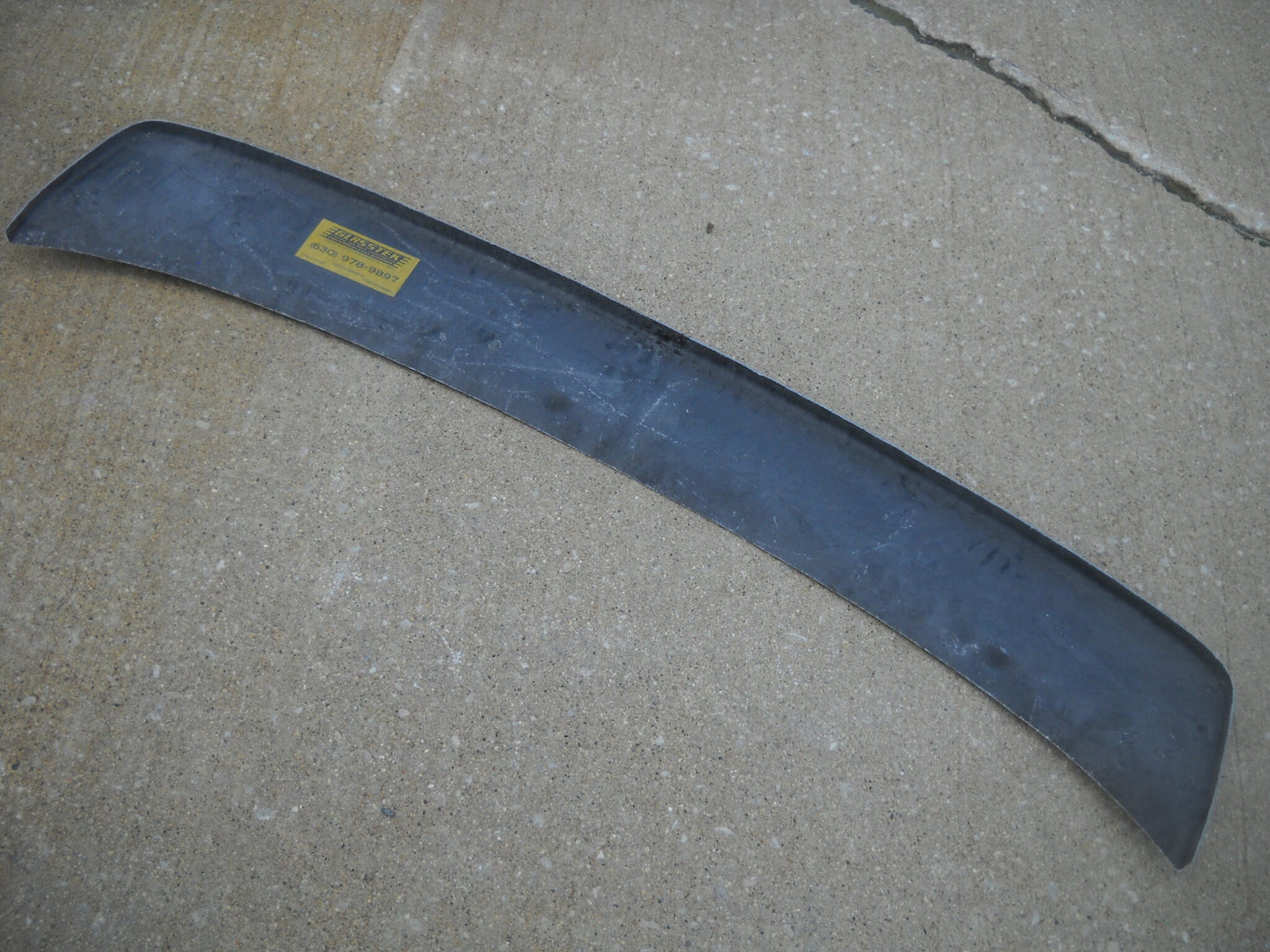 1967-1969 / 1970-1976 / 1968-1969 Fiberglass Dart Cowl Panel - Glasstek GP055 - view 2