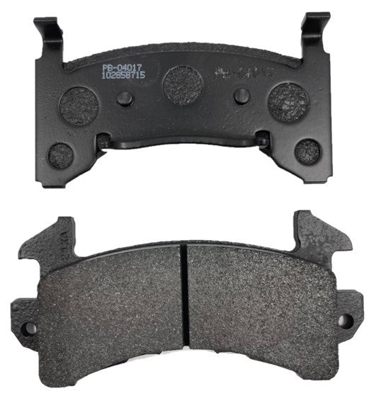Gorsuch Performance Solutions Brake Pads - 0 Compound - Low Friction - 15 mm Thick - GM Metric Calipers - Set of 4