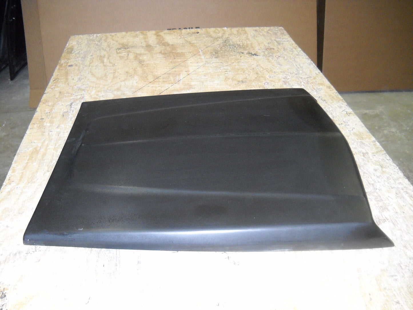 1966-1967 Mopar Hemi Super Stock Fiberglass Scoop (Straight Back) - Glasstek GS020 - view 5