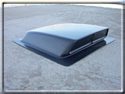 5" Tall Six Pack Fiberglass Scoop; 27" W X 24 1/2" L X 5"Tall - Glasstek GS031 product image